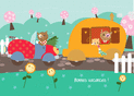 Charming Road Trip pour des Vacances Amusantes